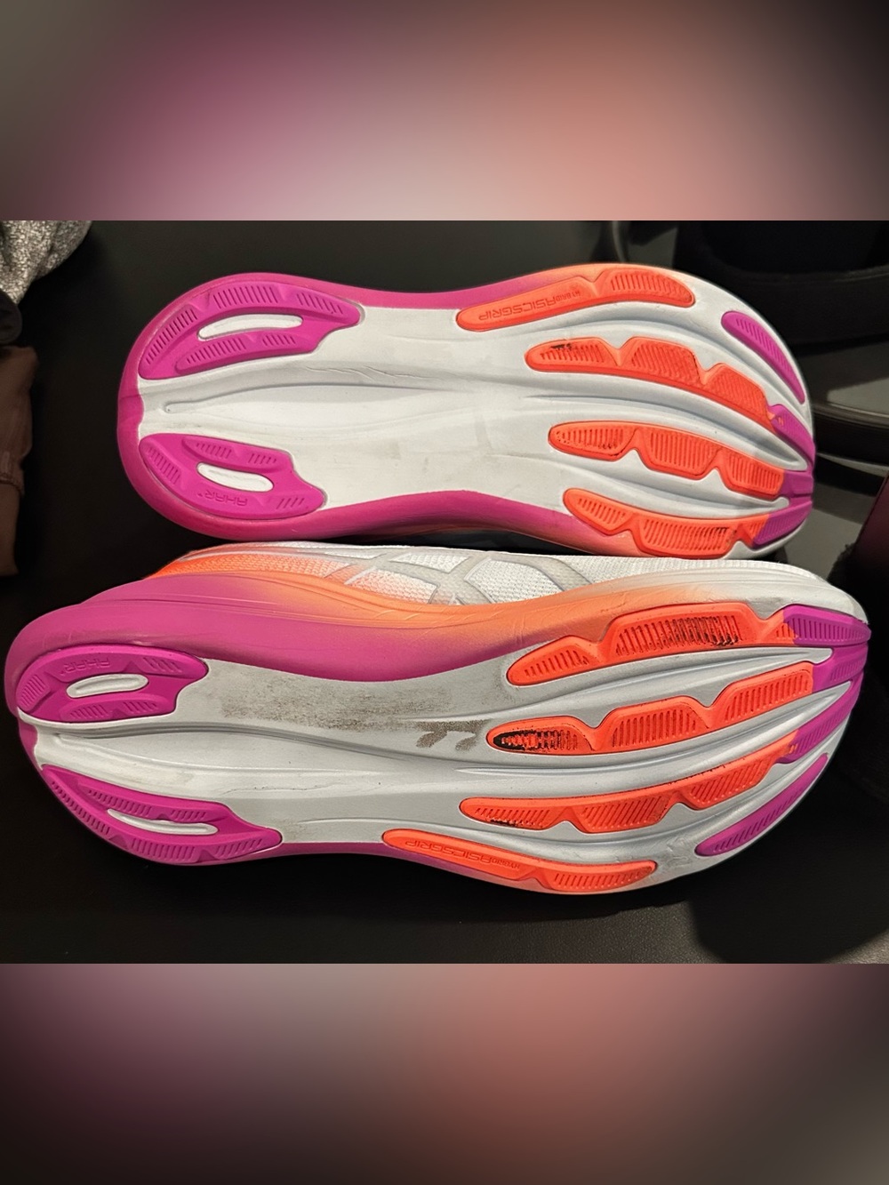 Asics GEL-NIMBUS 28 Women’s Running Shoes - Sunny Sizzle - Picture 9 of 11